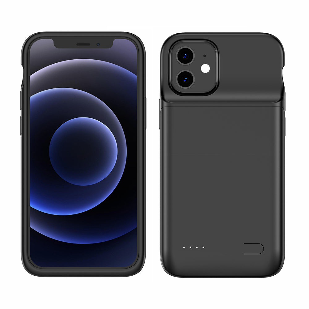 Portable 4700mAh Rechargeable Battery Pack Cover Power Bank Charger Case for iPhone 12 mini Portable 4700mAh Rechargeable Battery Pack Cover Power Bank Charger Case for iPhone 12 mini